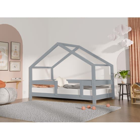 Benlemi - Hussäng Lucky Med Dubbel Skyddskant - 120x200 Cm - Grey