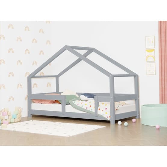 Benlemi - Hussäng Lucky Med Dubbel Skyddskant - 90x200 Cm - Grey