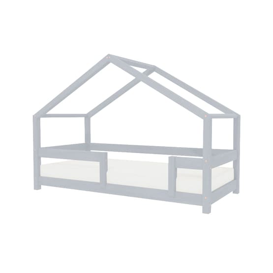 Benlemi - Hussäng Lucky Med Dubbel Skyddskant - 90x200 Cm - Grey