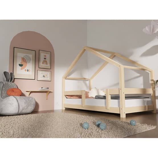 Benlemi - Hussäng Lucky Med Dubbel Skyddskant - 120x190 Cm - Natural