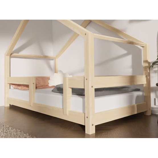 Benlemi - Hussäng Lucky Med Dubbel Skyddskant - 90x200 Cm - Natural