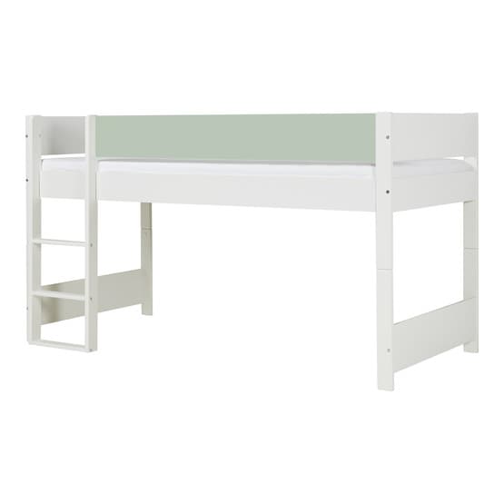 Huxie - Loftsäng Argos - Vit/Grön - 90x200 Cm
