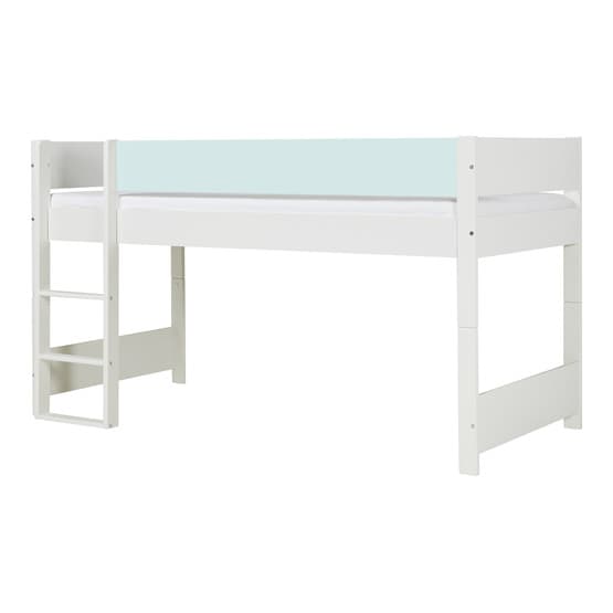Huxie - Loftsäng Argos - Vit/Blå - 90x200 Cm