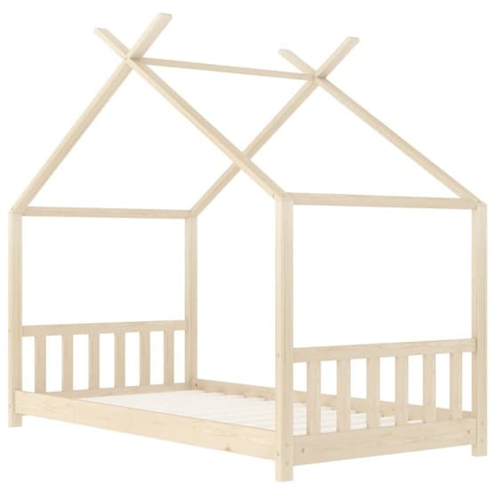 Barnsäng Massiv Furu 70X140 Cm - 1