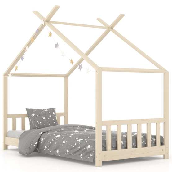 Barnsäng Massiv Furu 80X160 Cm - 1