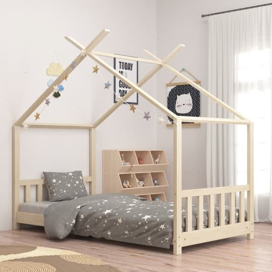 Barnsäng Massiv Furu 80X160 Cm - 1