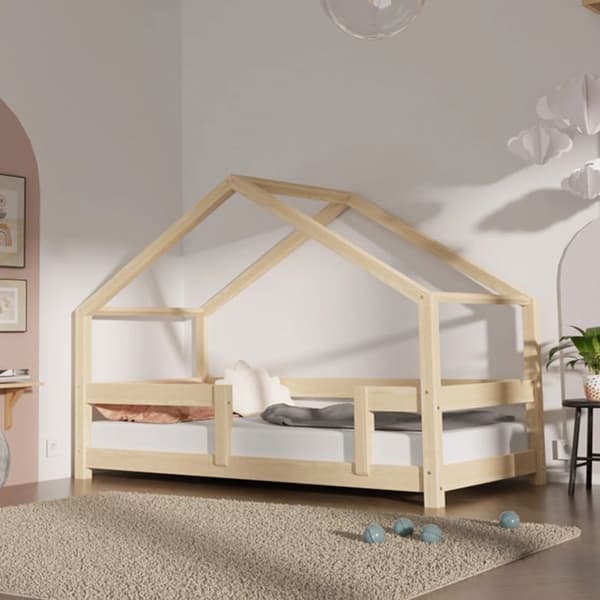 Barnhyttsäng LUCKY 90 x 200 lackerad