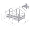 Miniatyrbild 3 av 4: Lit cabane VILLY 2 platser 90 x 180 naturlig