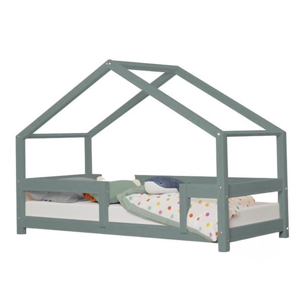 Barnsäng LUCKY 90 x 200 salvia grön