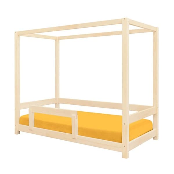 BUNKY barnhyttsäng 80 x 160 ljusblå