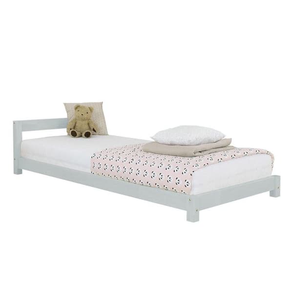 DRÖMMAD barnsäng 90 x 180 ljusgrå