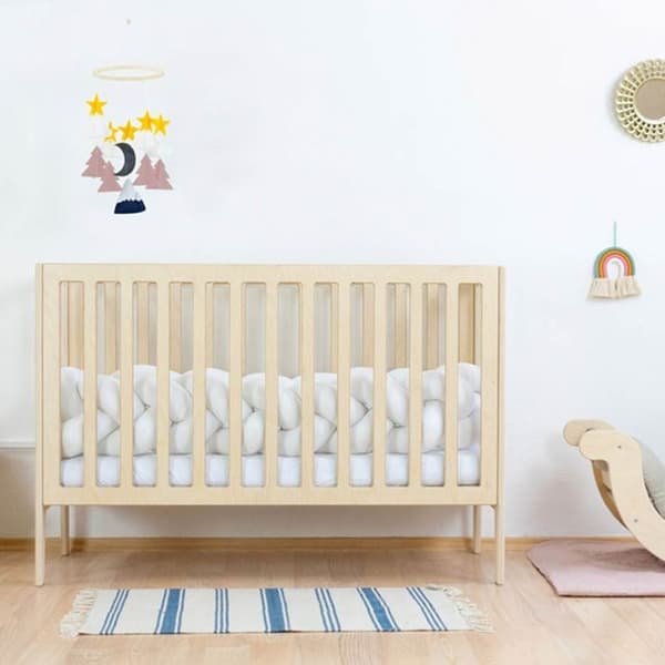 KIPPY babysäng 60 x 120 naturligt trä