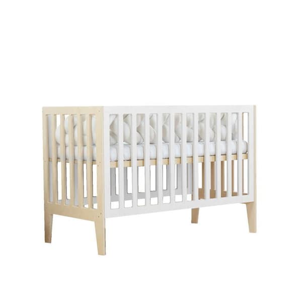 KIPPY babysäng 60 x 120 lackad och vit