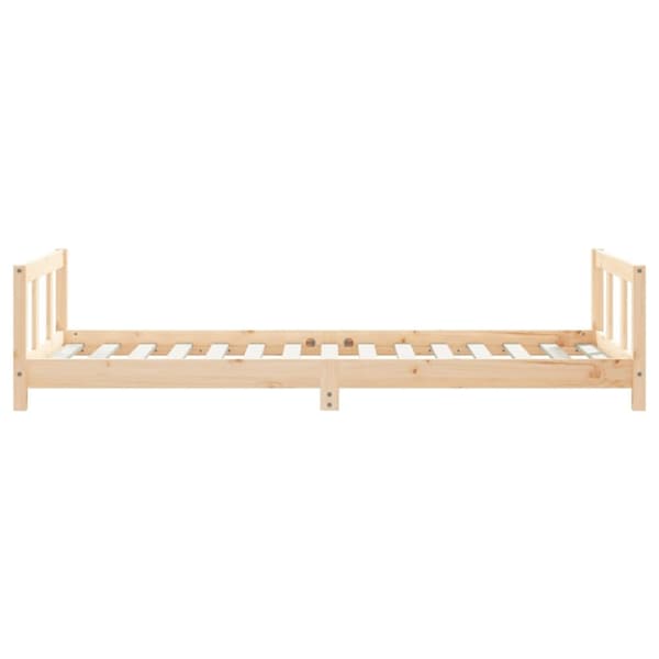 vidaXL Barnesengeramme 90x190 cm heltre furu