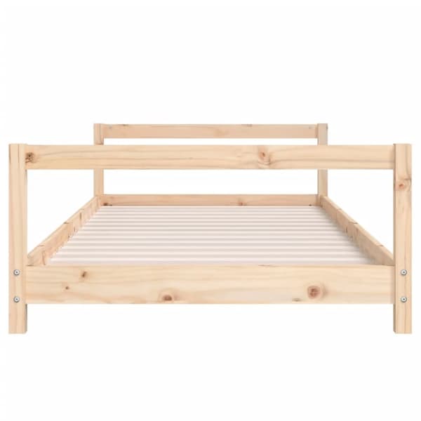 vidaXL sengeramme til juniorseng 90x190 cm massivt fyrretræ