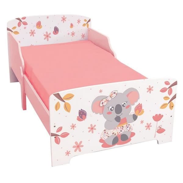 Komplett paket Premium Koala barnsäng - Koala - Säng - Rosa - 70 x 140 cm - Märke