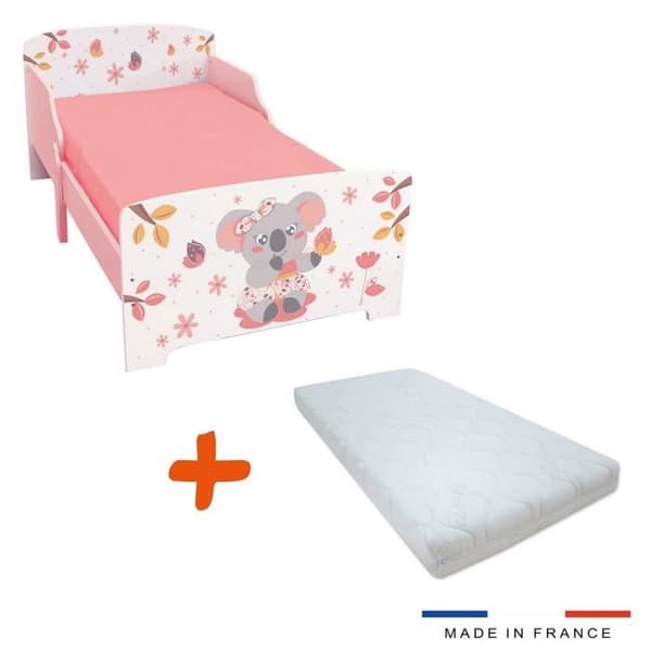 Cally Mimi Koala Barnsängpaket - Rosa - 70 x 140 cm