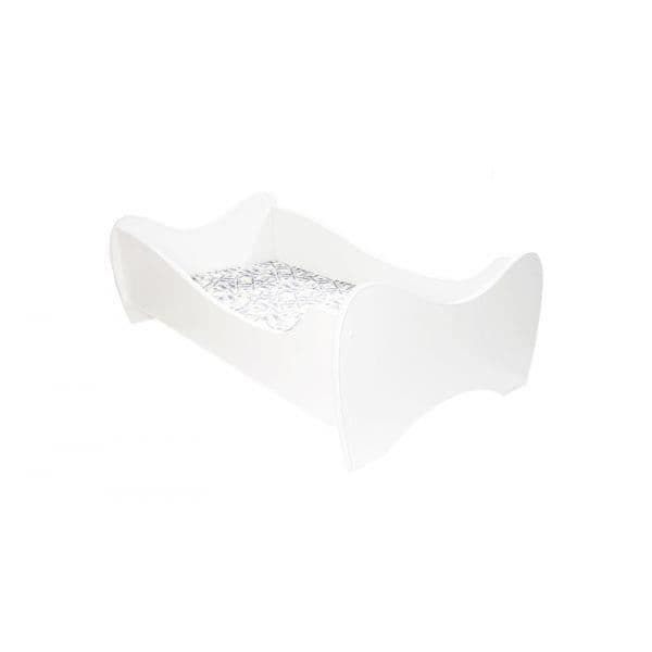 Top Beds Midi White barnsäng - 70 x 140 cm - Ekologiska material - Komfort och säkerhet