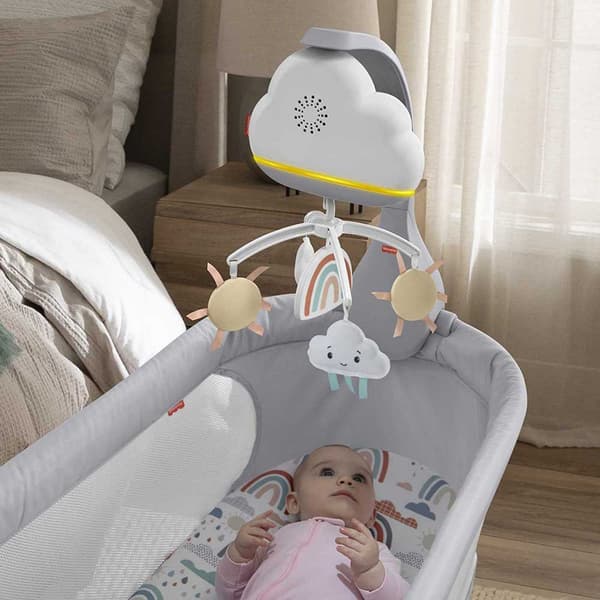 Fisher Price Regnbuebruser Bassinet To Bedside Mobile Flerfarvet 1 Months