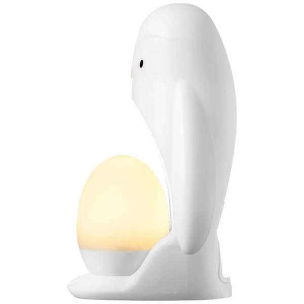 Tommee Tippee 2 In 1 Portable Penguin Night Light Hvid