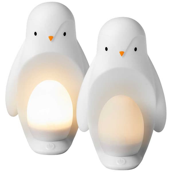 Tommee Tippee 2 In 1 Portable Penguin Night Light Hvid