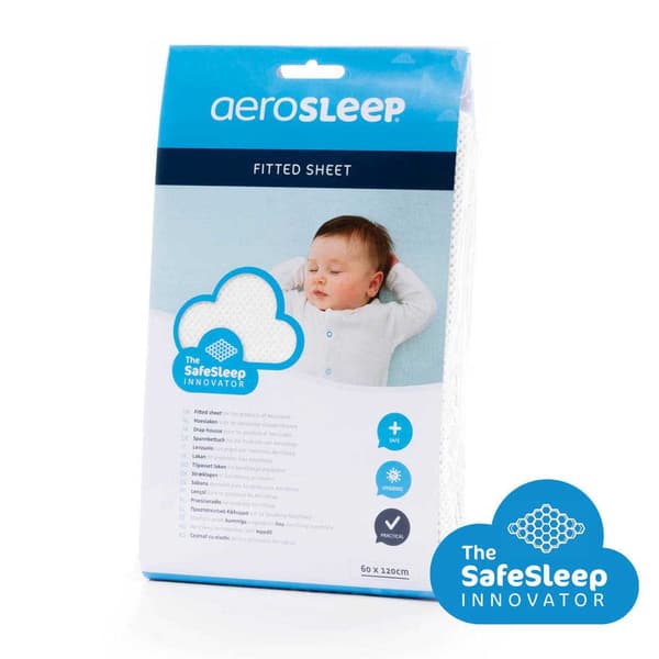 Aerosleep Mattress Fitted Sheet Vit 30 x 73 cm