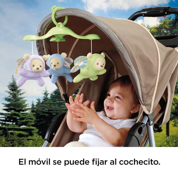 Fisher Price Karusell Spjälsäng Mobil Flygande Björnar Flerfärgad