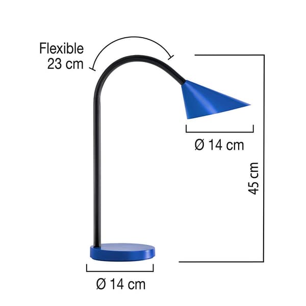 Unilux Bordslampa Led 5 W Silver