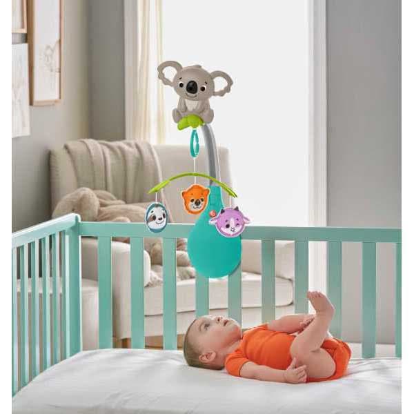 Fisher Price 3 1 1 Soothe & Play Mobile Søvfarvet