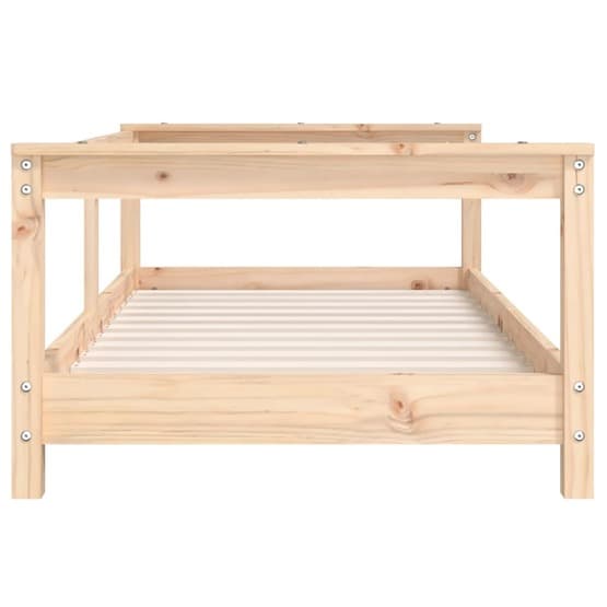 Sängram För Barnsäng 70X140 Cm Massiv Furu