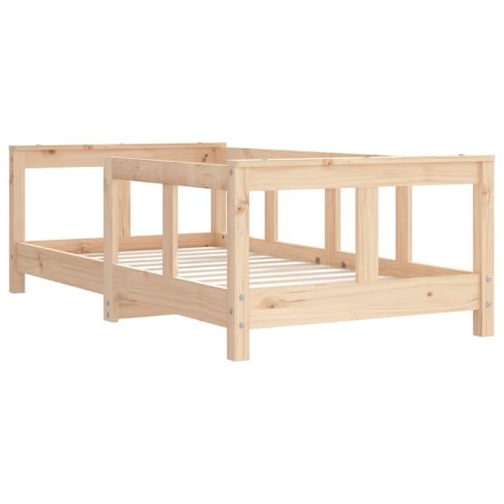 Sängram För Barnsäng 70X140 Cm I Massiv Furu