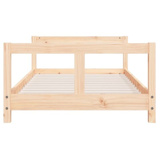 Sängram För Barnsäng Massiv Furu 80X160 Cm