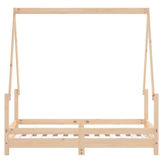 Sängram Barnsäng 70X140 Cm Massiv Furu