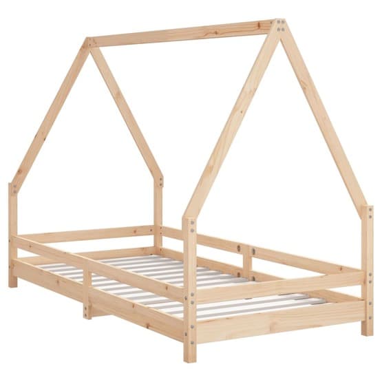 Sängram Barn Massiv Furu 90X190 Cm