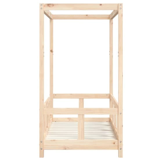 Sängram 70X140 Cm För Barnsäng Massiv Furu