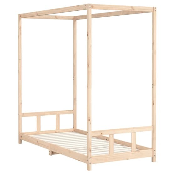 Sängram I Massiv Furu För Barnsäng 90X200 Cm