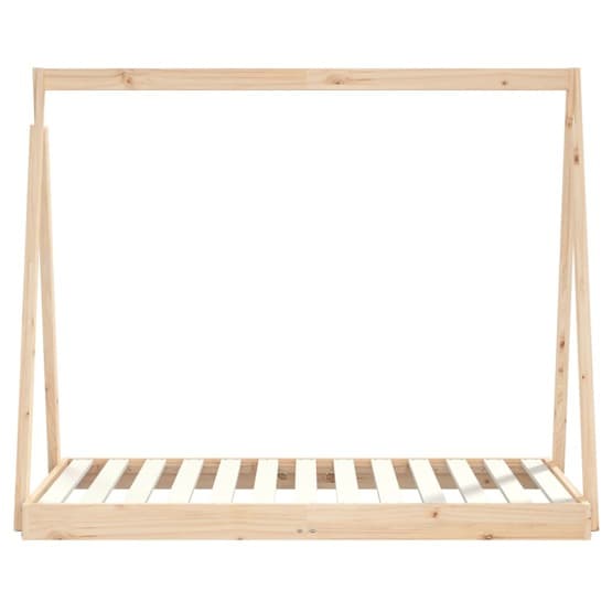 Sängram Barnsäng 70X140 Cm I Massiv Furu