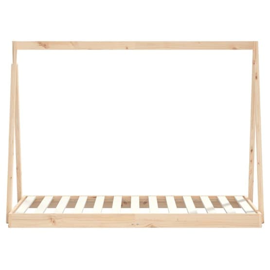 Sängram 80X160 Cm Barnsäng I Massiv Furu