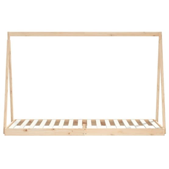Sängram Barnsäng 80X200 Cm I Massiv Furu