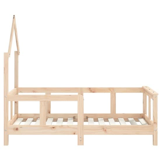 Sängram För Barnsäng I Massiv Furu 70X140 Cm