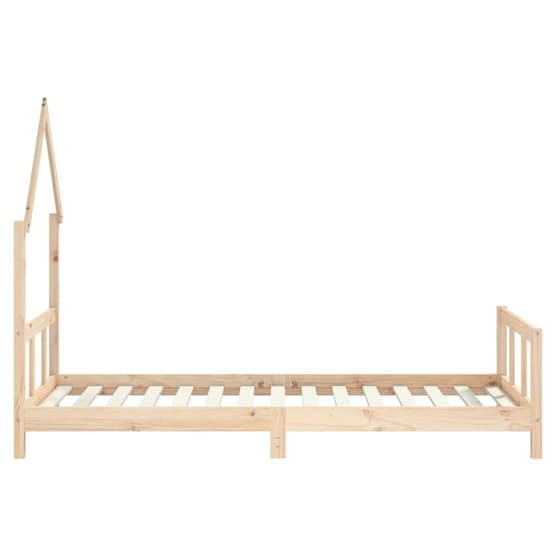 Sängram För Barn 90X190 Cm I Massiv Furu