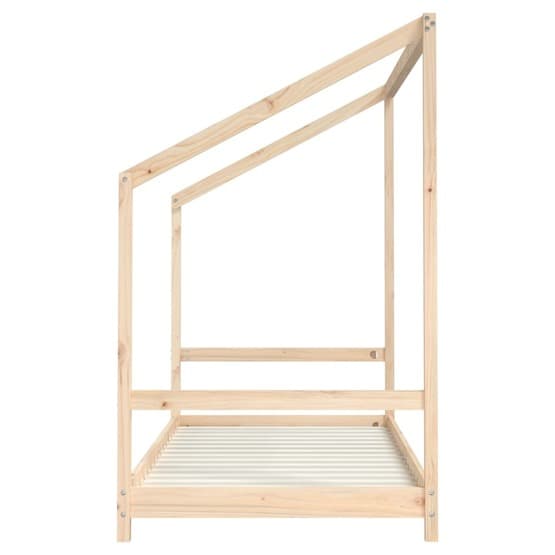 Sängram För Barn Massiv Furu 90X190 Cm