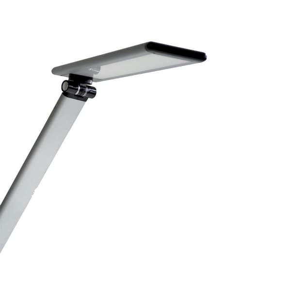 Unilux Bordlampe Led 5w Base Samling Og Taktil Metallisk Grå Base Søvfarvet