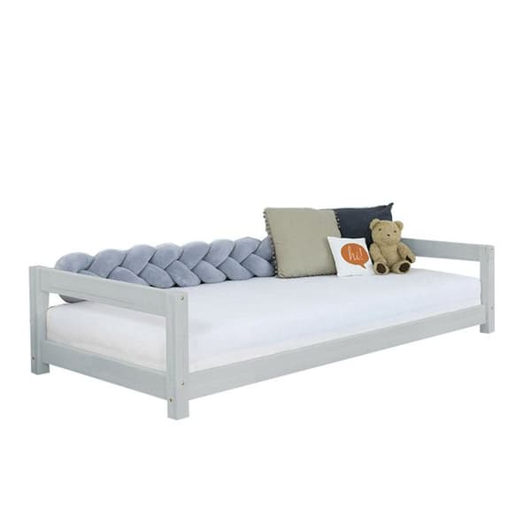 KIDDY barnsäng 90 x 180 ljusgrå