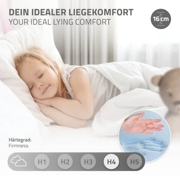 ML Design cot tipi 90 x 200cm med slatt ram, rosa indisk säng gjord av massivt trä, husbädd för tjejer, tall trä, barn hus ungdom säng trä säng säng