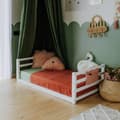 Pikkukuva 1 / 10: Montessori-lastensänky - Lasten matala sängynrunko - Montessori-taaperosängyn runko - Montessori-makuuhuoneen kalusteet