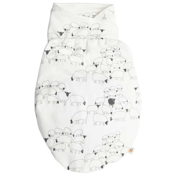 Ergobaby Swaddler Sheep Hvid