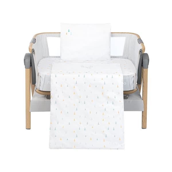 Kikkaboo Seng Til Minicuna 5 Stykker Elefant Tid Beige