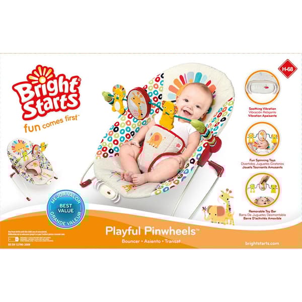 Bright Starts Playful Pinwheels Monivärinen