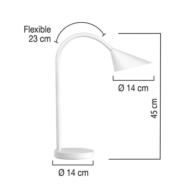 Unilux Bordslampa Led 5 W Durchsichtig